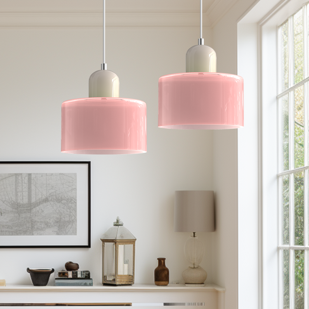 Wydłużona lampa wisząca Halo o smukłym, nowoczesnym designie