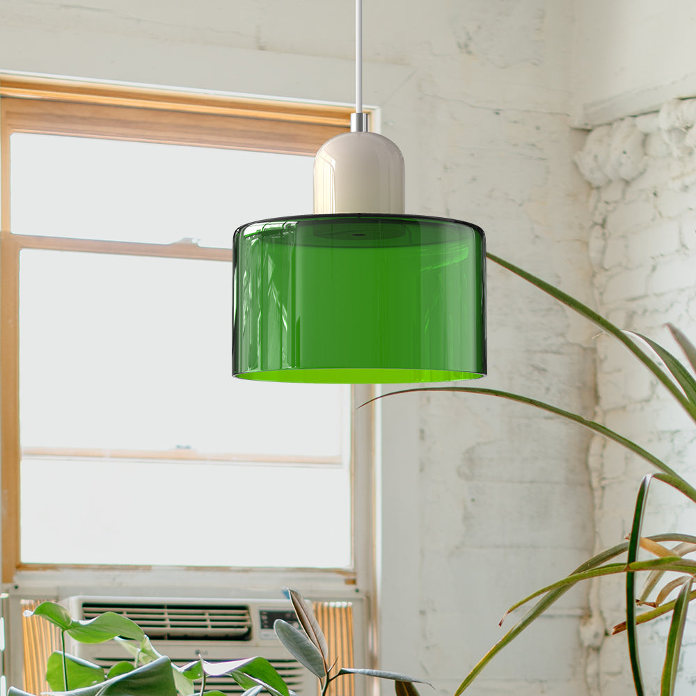 Wydłużona lampa wisząca Halo o smukłym, nowoczesnym designie