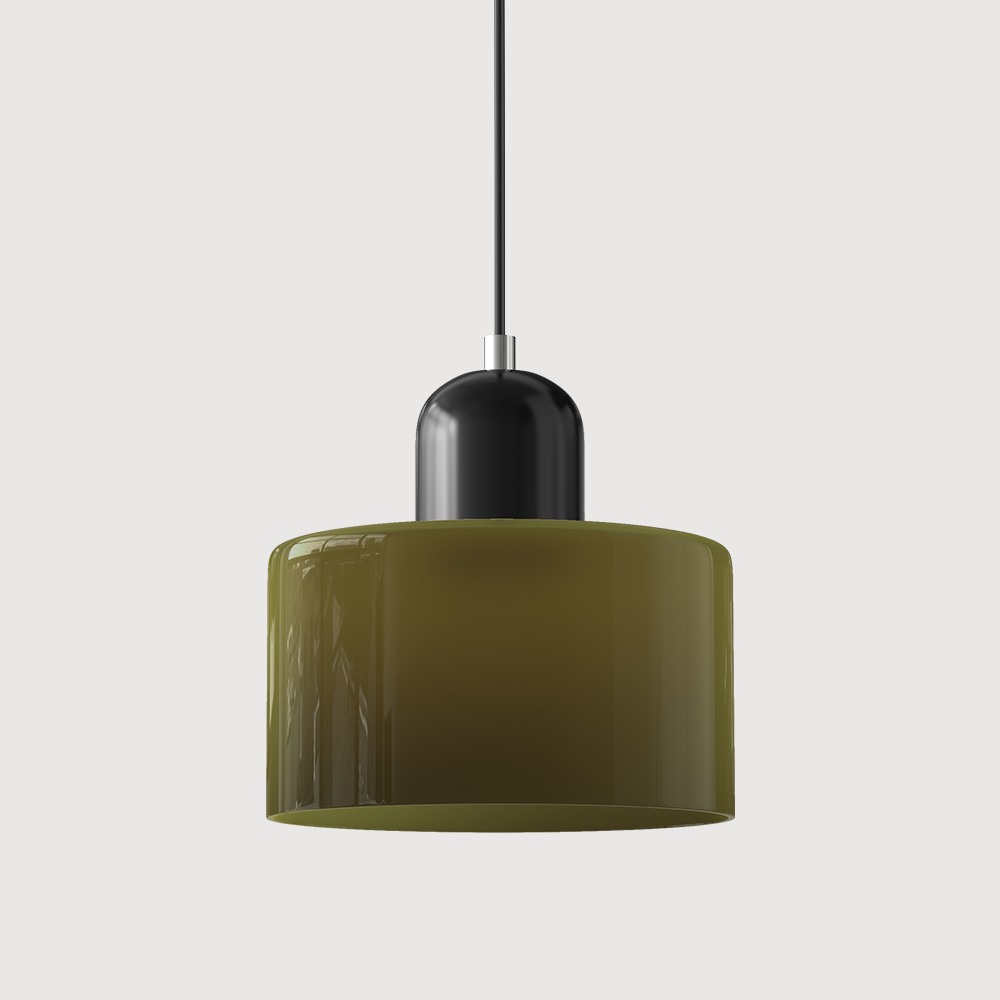 Wydłużona lampa wisząca Halo o smukłym, nowoczesnym designie