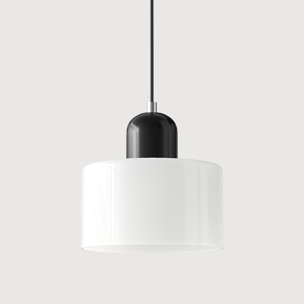 Wydłużona lampa wisząca Halo o smukłym, nowoczesnym designie