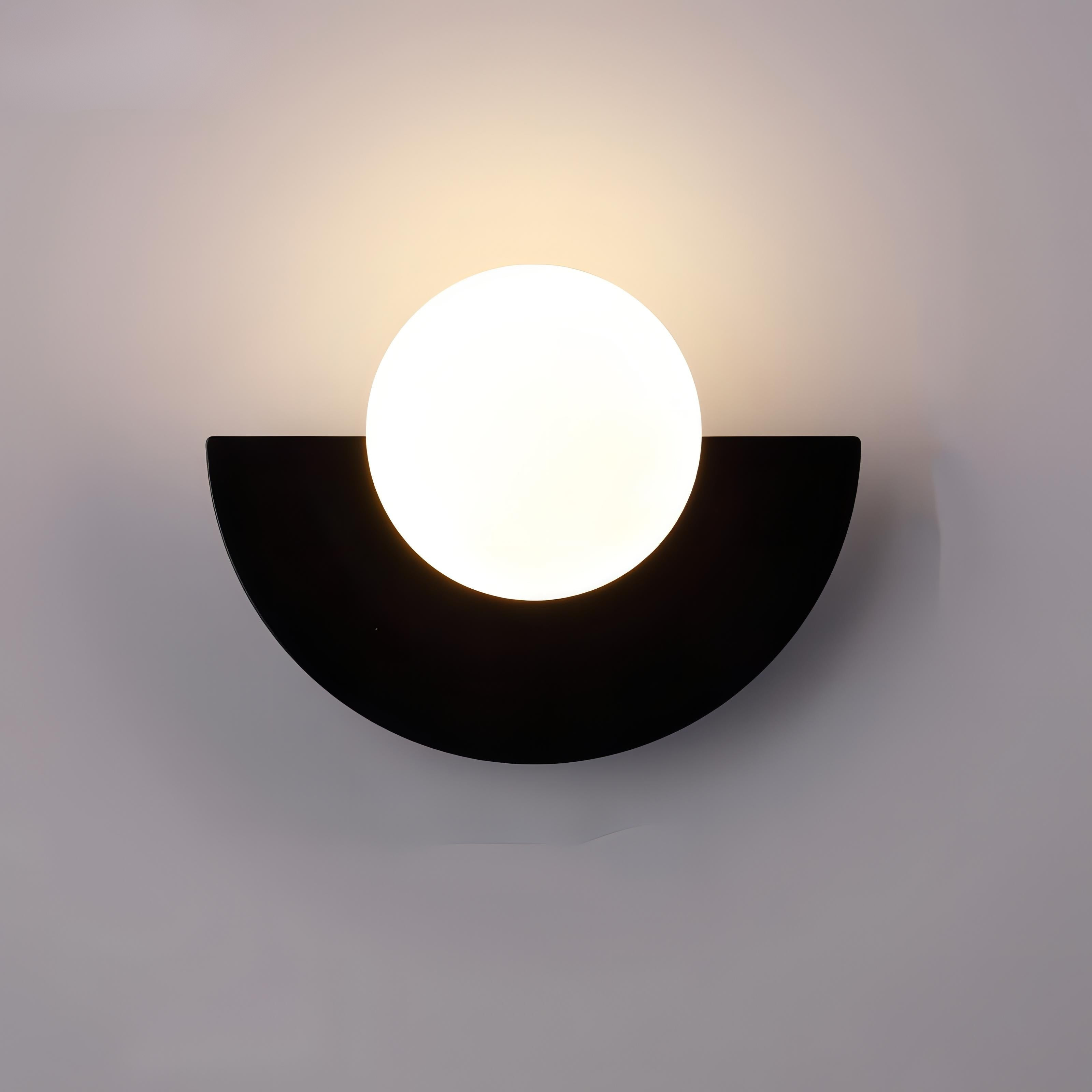 Lampa ścienna nordycka LED metalowa
