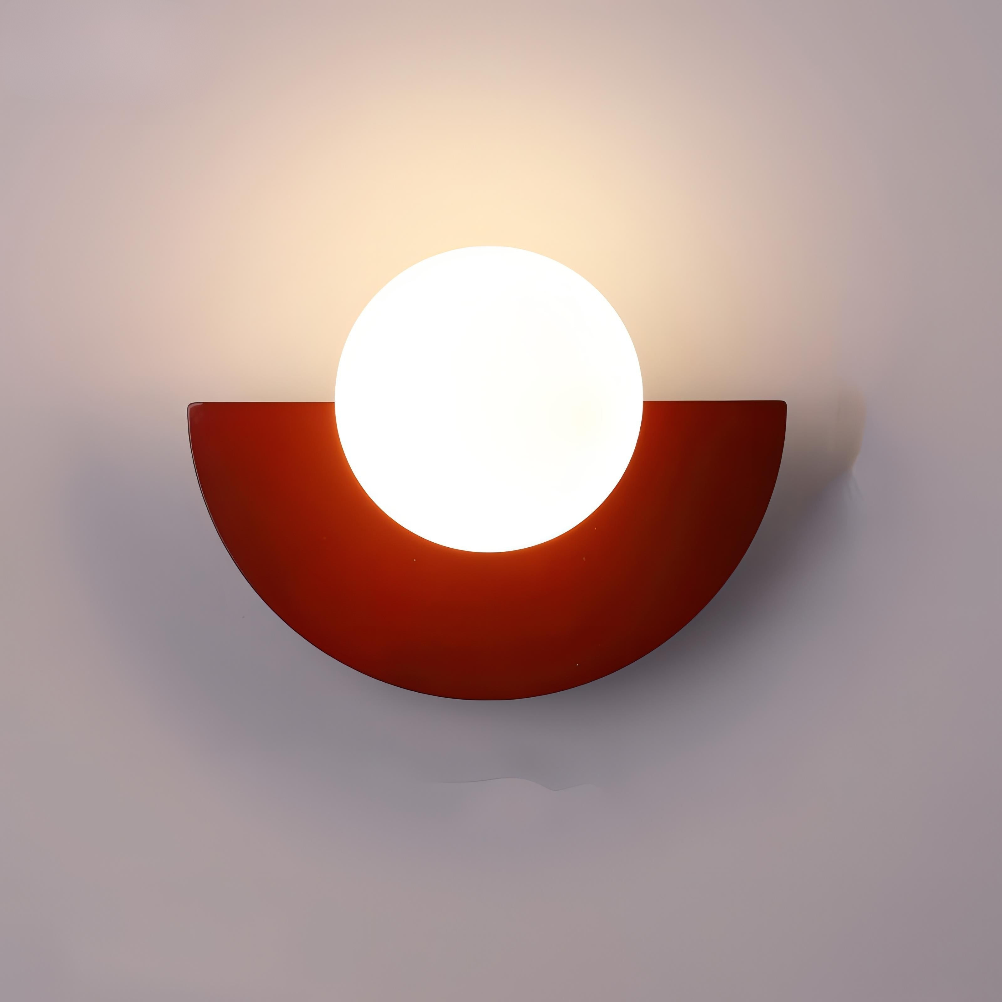 Lampa ścienna nordycka LED metalowa