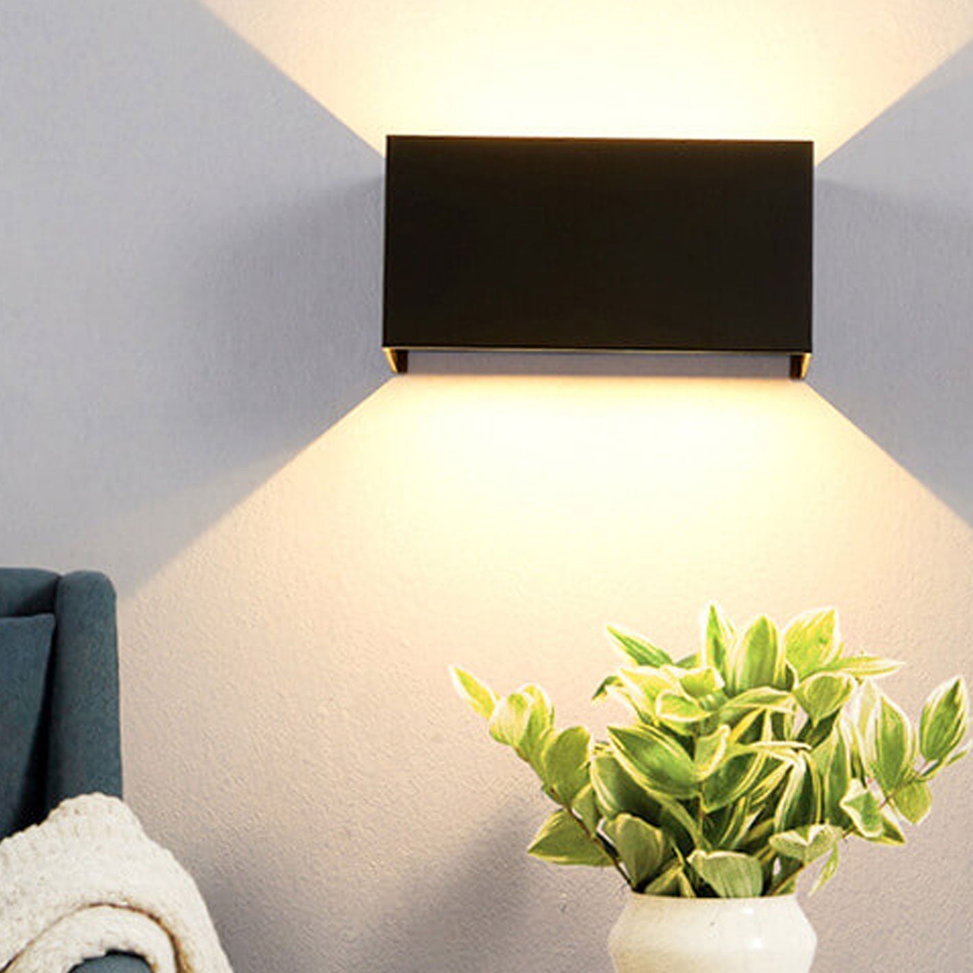 Jasna energooszczędna lampa LED zewnętrzna