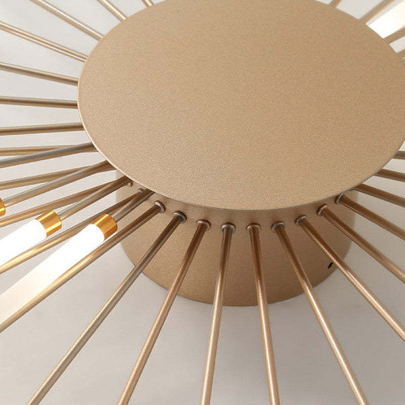 Nowoczesna lśniąca LED lampa sufitowa