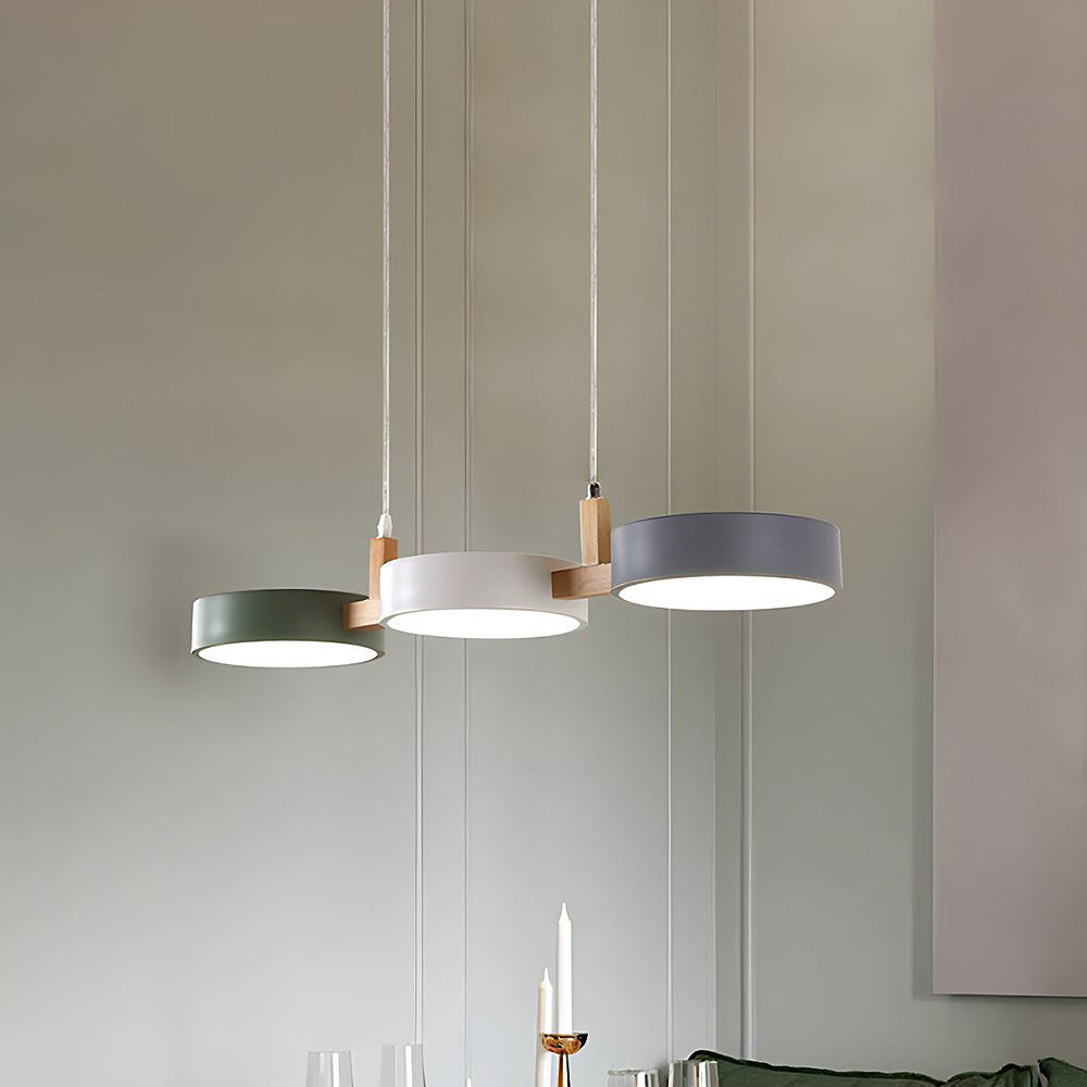 Ciepła nordycki minimalistyczna lampa wisząca