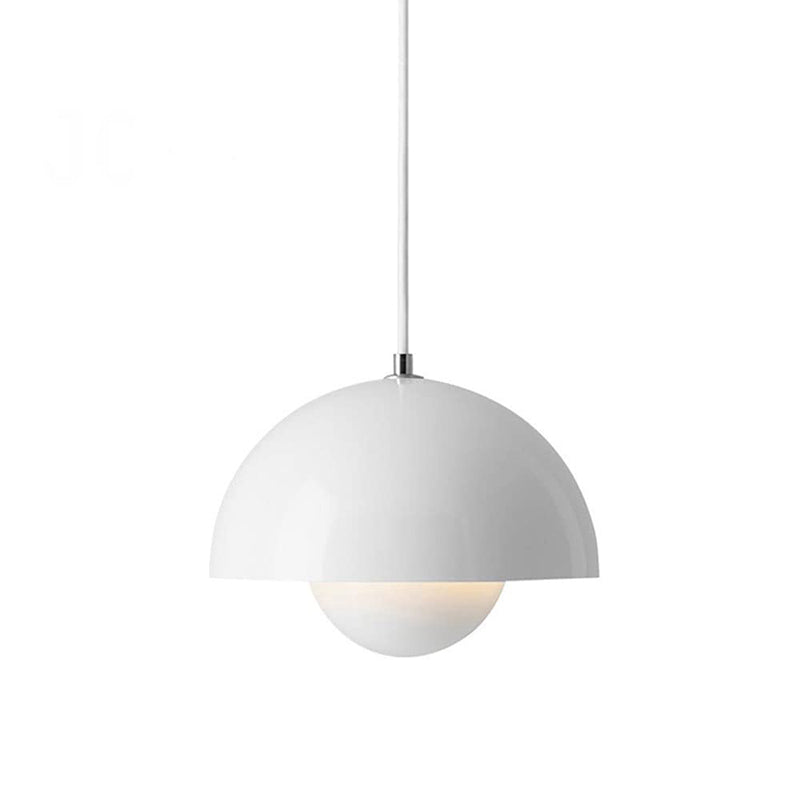 Nowoczesna lampa wisząca z unoszącym się kulistym blaskiem