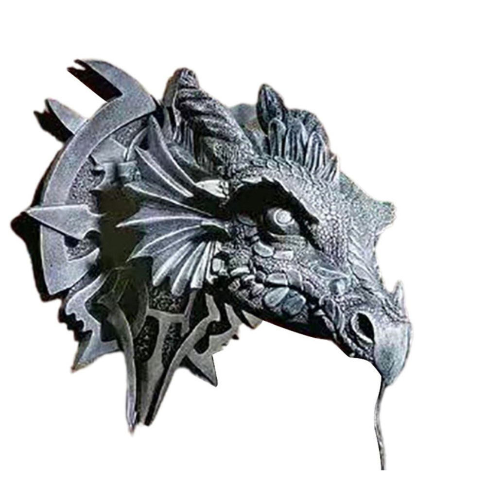Lampa Ścienna Smok – Średniowieczna Dekoracja Fantasy