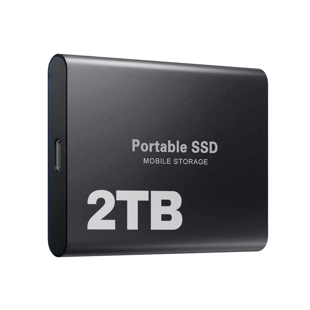 Wydajny 2TB zewnętrzny dysk SSD – Przenośna pamięć dla laptopów i komputerów stacjonarnych