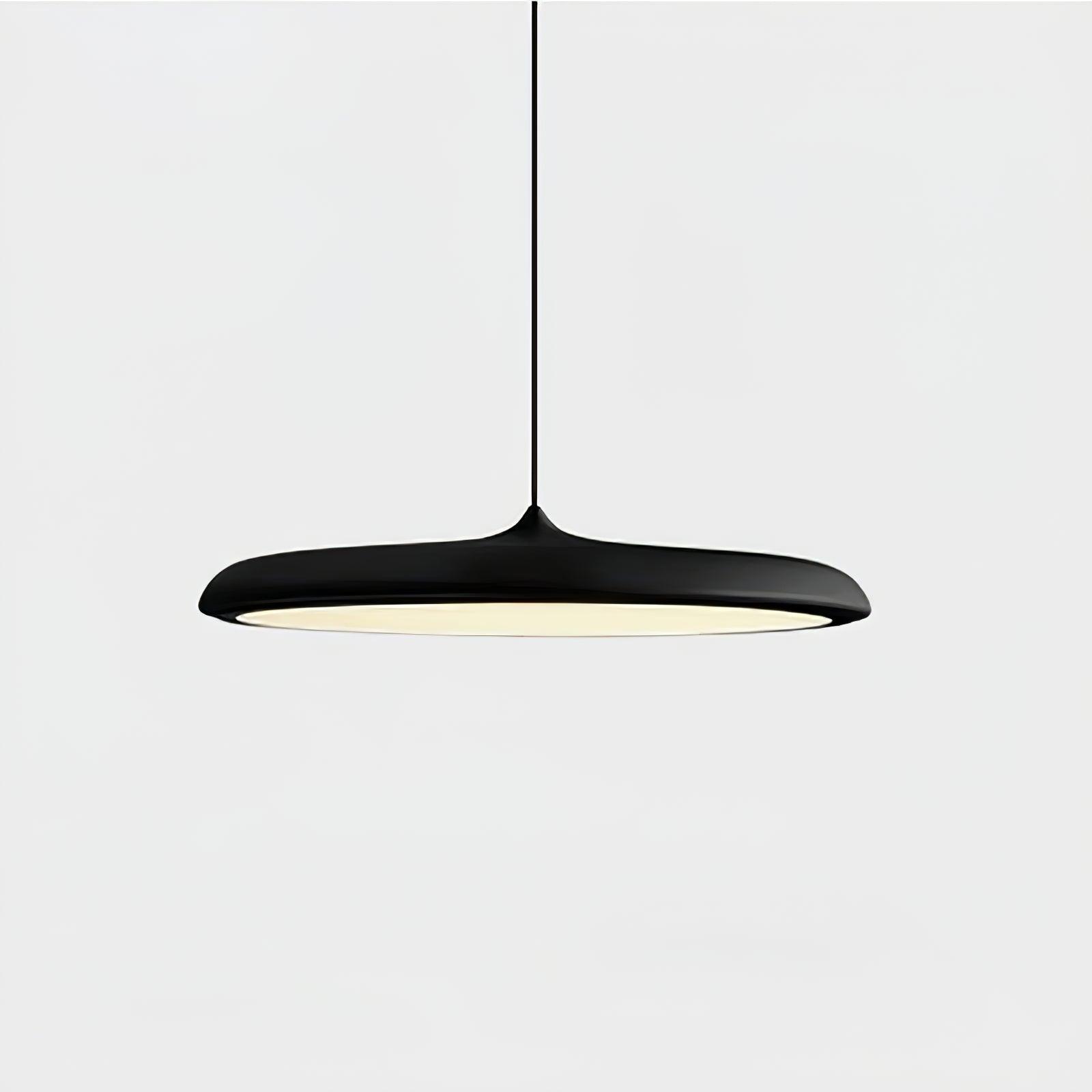 Minimalistyczna okrągła lampa wisząca LED