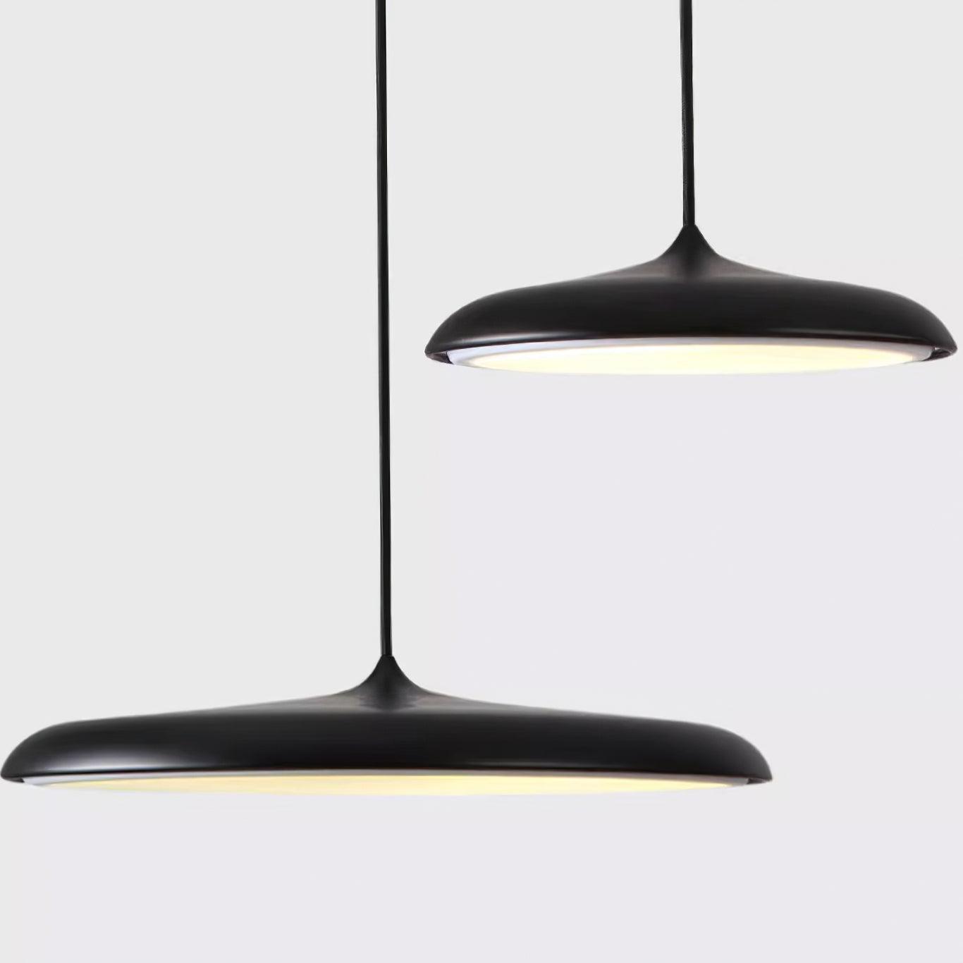 Minimalistyczna okrągła lampa wisząca LED