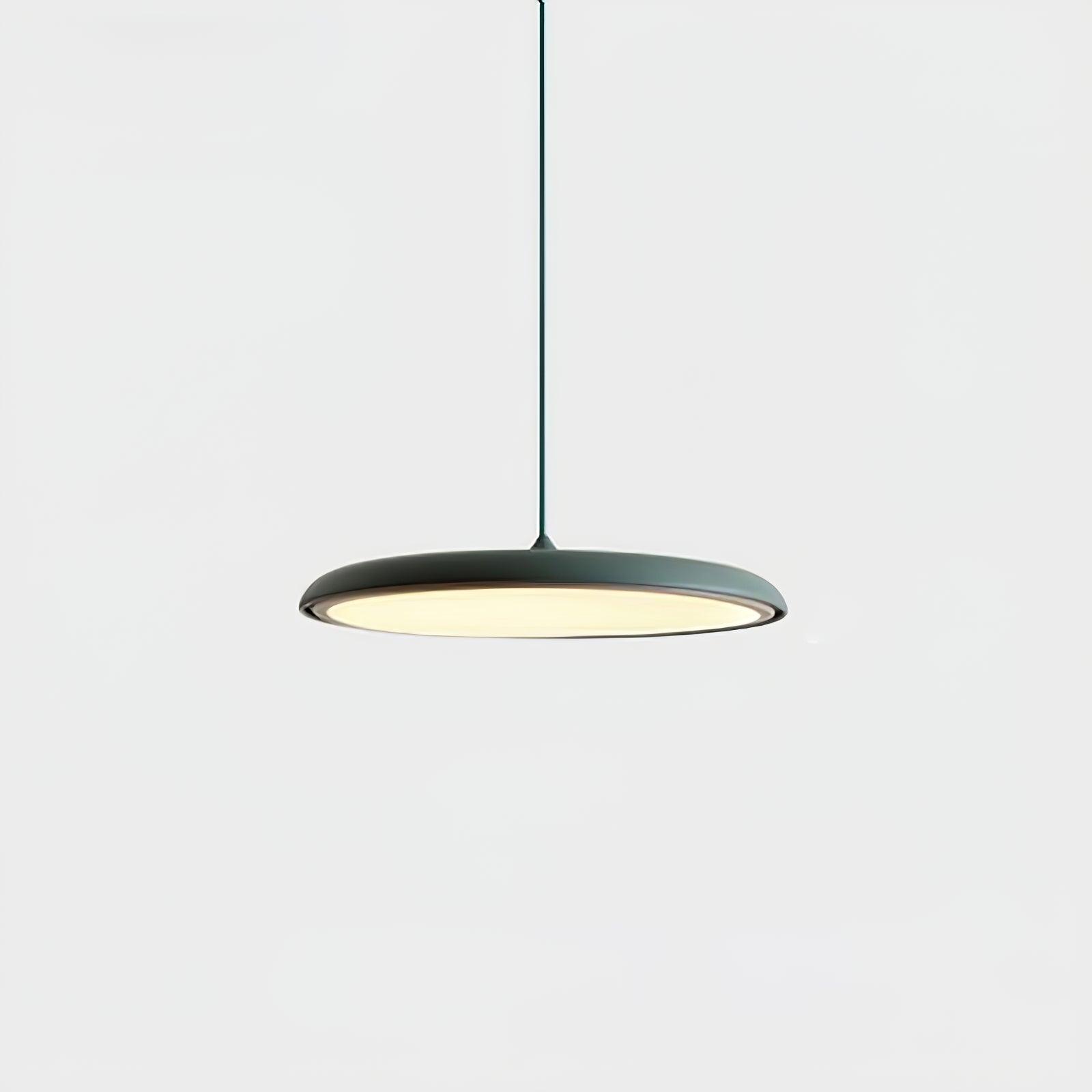 Minimalistyczna okrągła lampa wisząca LED