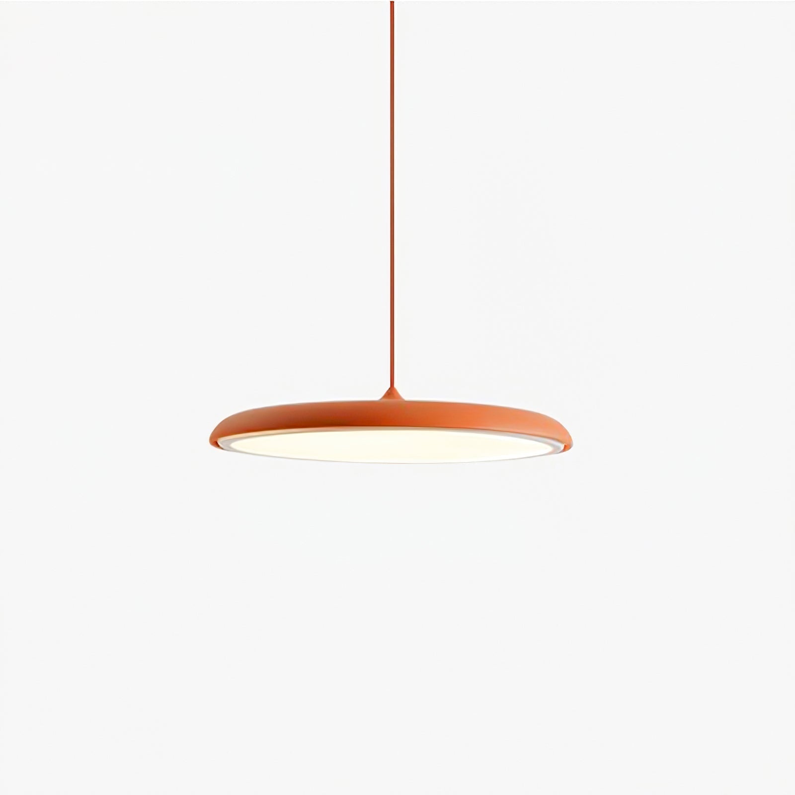 Minimalistyczna okrągła lampa wisząca LED