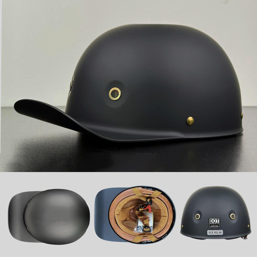 Lekki półotwarty kask motocyklowy z certyfikatem ECE/DOT