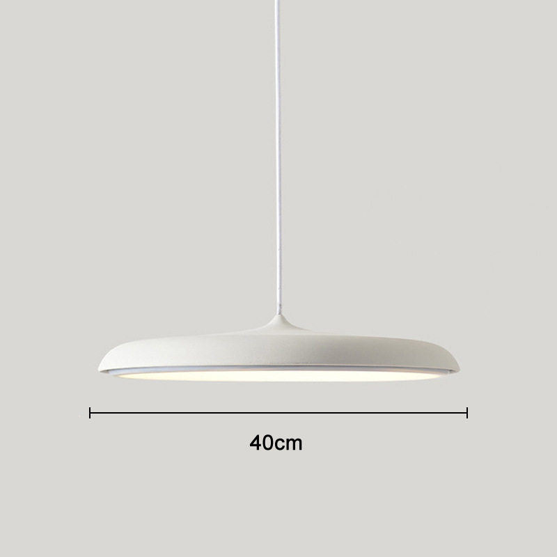 Nowoczesna skandynawska lampa wisząca LED