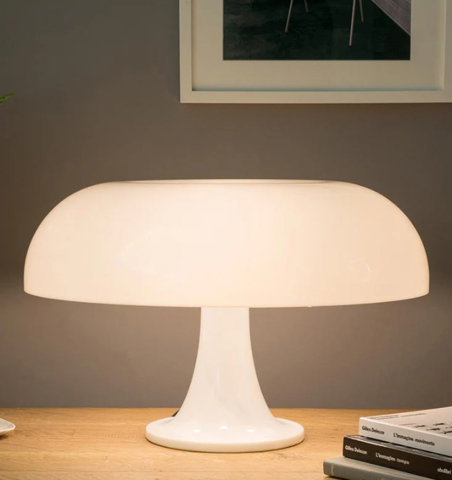 Lampa stołowa LED Mushroom z ciepłym blaskiem