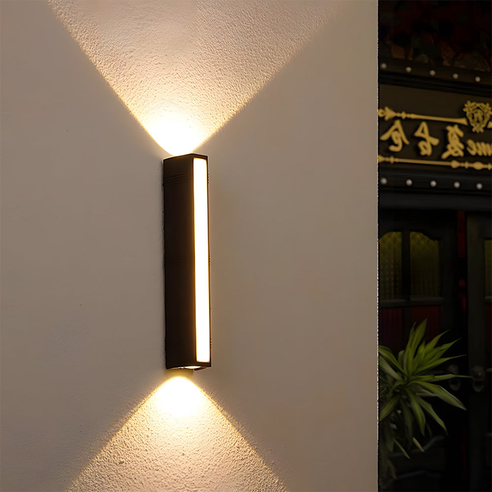 LED Zewnętrzna Lampa Ścienna – Ultra Jasna, Wodoodporna, Nowoczesny Design