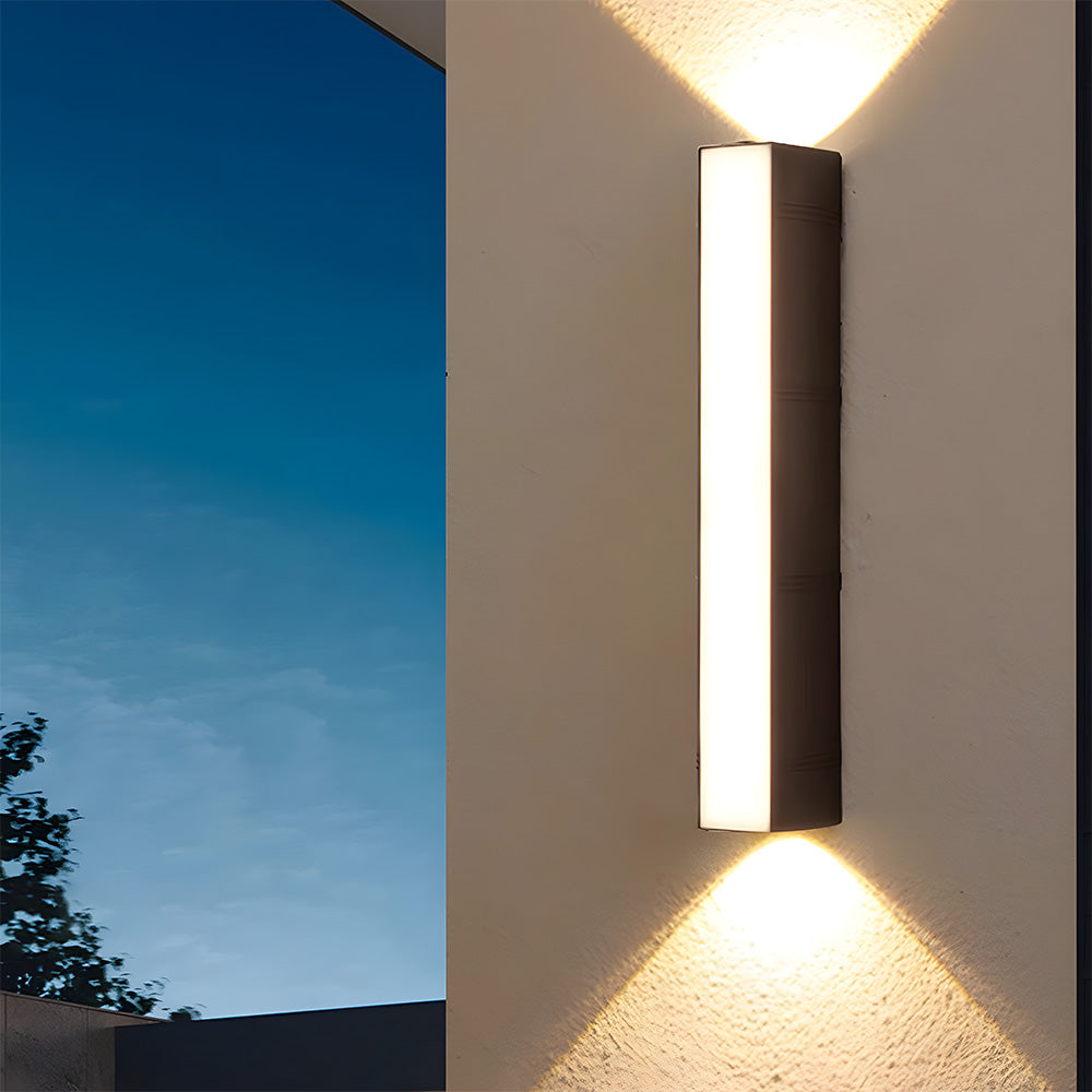 LED Zewnętrzna Lampa Ścienna – Ultra Jasna, Wodoodporna, Nowoczesny Design