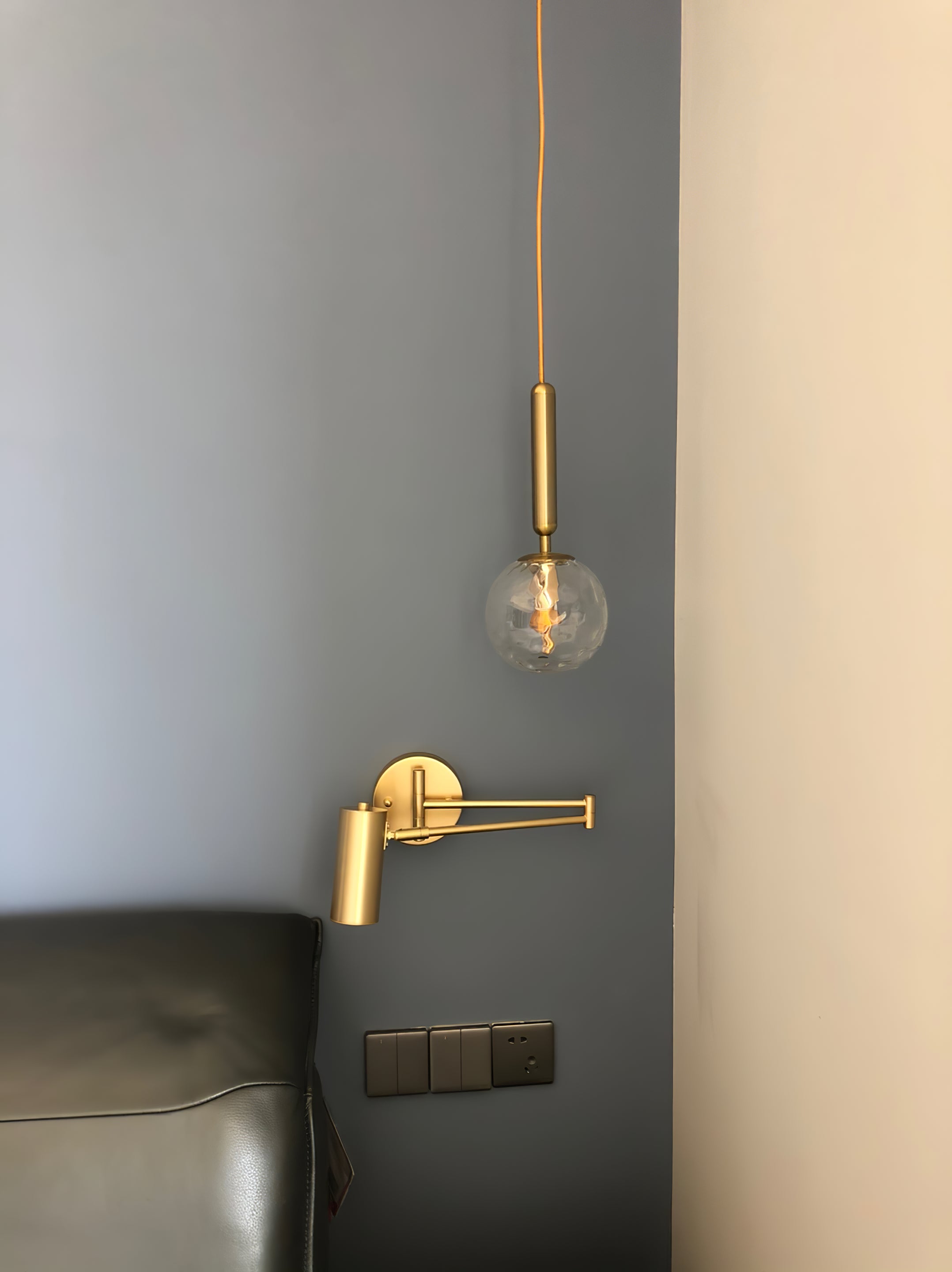 Nowoczesna Lampa Ścienna LED do Domu
