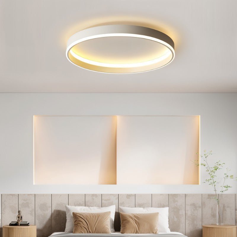 Elegancka Okrągła LED-Lampa Sufitowa