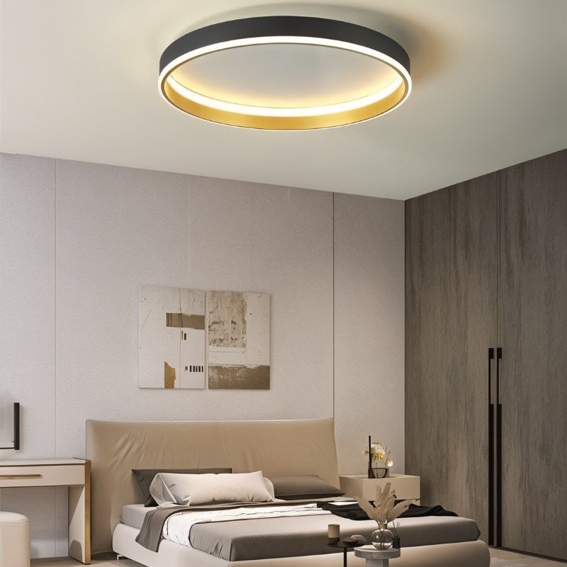 Elegancka Okrągła LED-Lampa Sufitowa