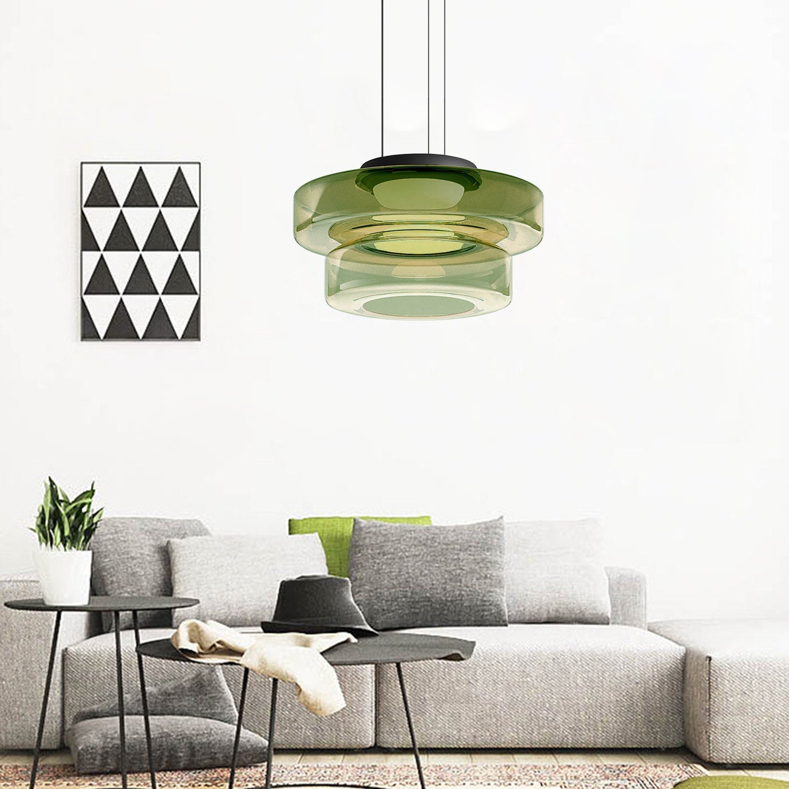 Lampa wisząca Halo do nowoczesnego domu