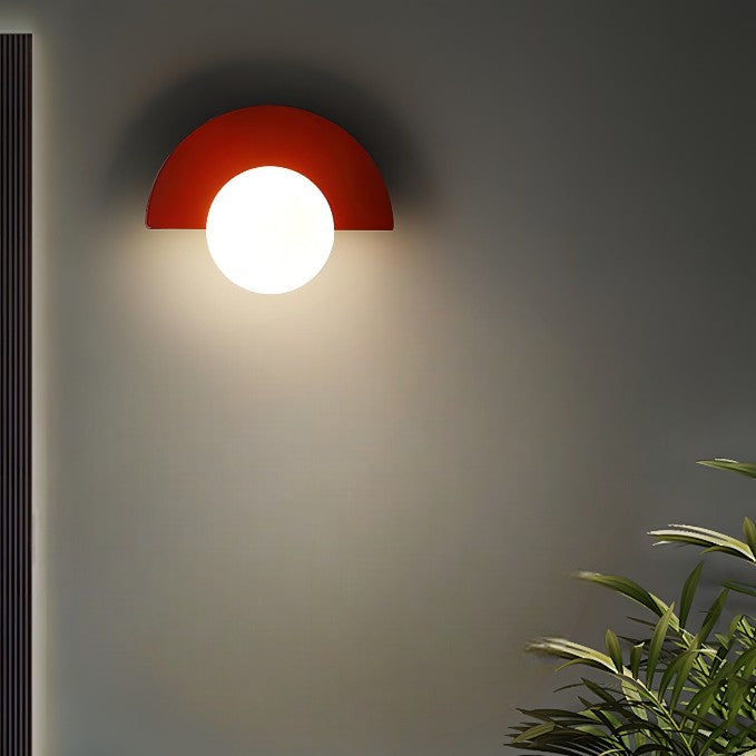 Lampa ścienna nordycka LED metalowa