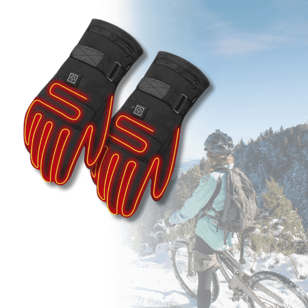 Beheizbare Handschuhe mit wiederaufladbarem Akku