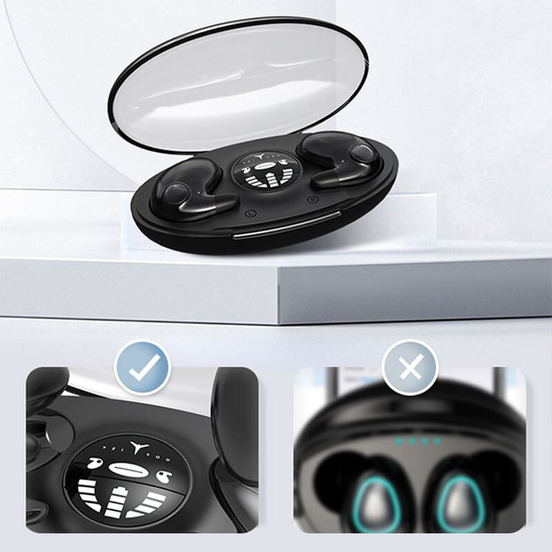 Wygodne słuchawki Bluetooth do snu z redukcją hałasu