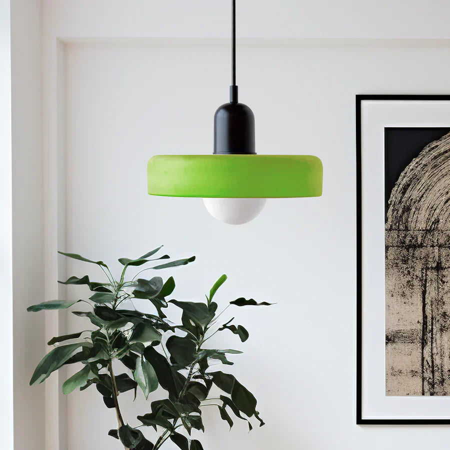 Lampada a sospensione da soffitto in marmo elegante in stile scandinavo