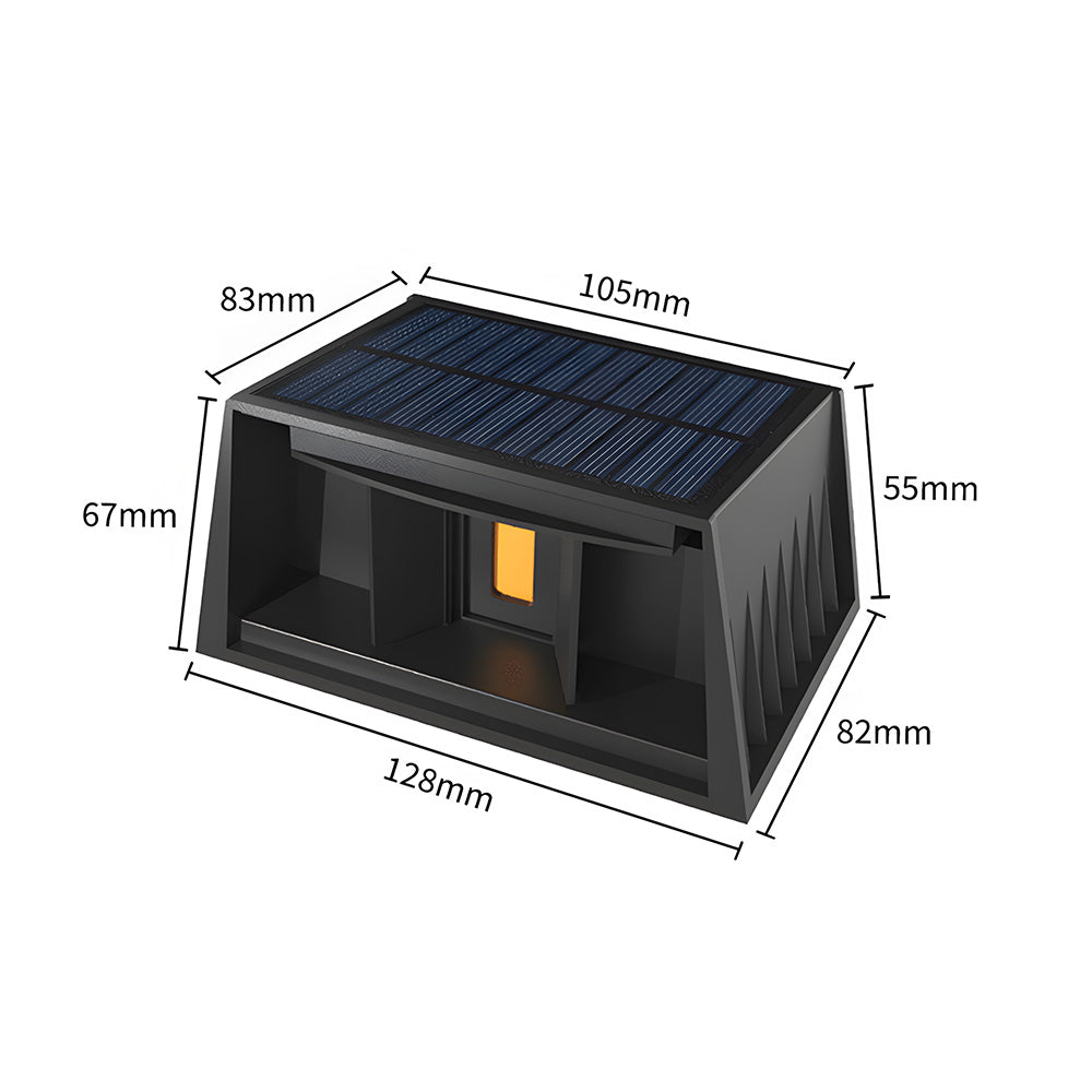 Solarbetriebene LED-Außenleuchte