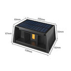 Solarbetriebene LED-Außenleuchte