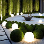 Zewnętrzne oświetlenie kuliste LED elegancka lampa zewnętrzna