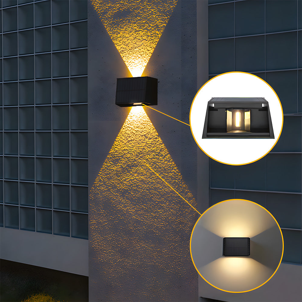 Solarbetriebene LED-Außenleuchte