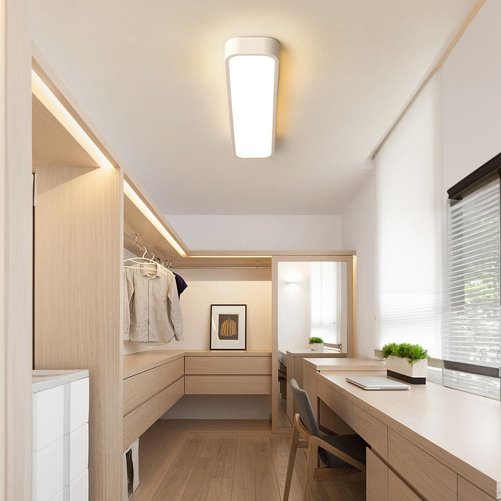 Nordycka minimalistyczna długa lampa sufitowa LED