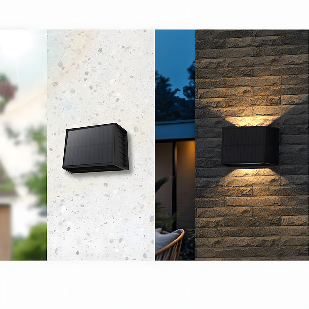 Solarbetriebene LED-Außenleuchte