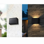 Solarbetriebene LED-Außenleuchte