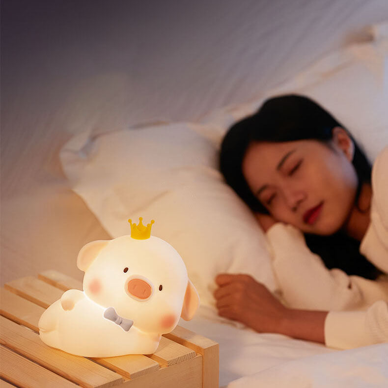 Lampada da notte LED Piggy per comodino