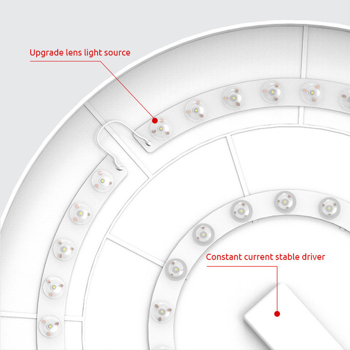 Lampada da soffitto LED rotonda luminosa a montaggio superficiale