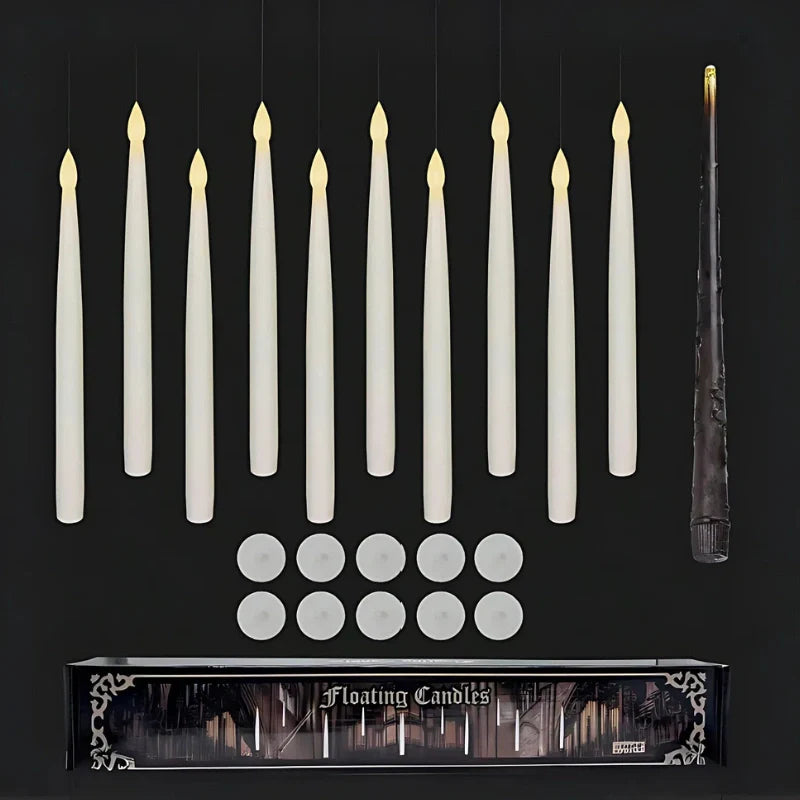Bougies LED modernes flottantes sans flamme