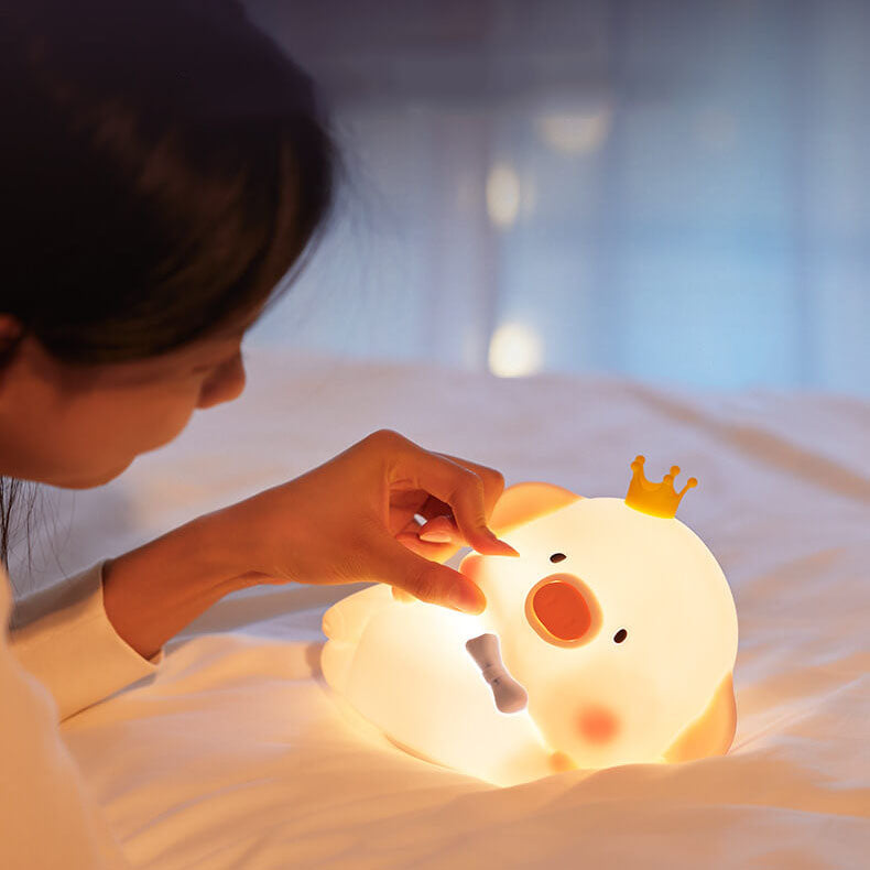 Lampada da notte LED Piggy per comodino
