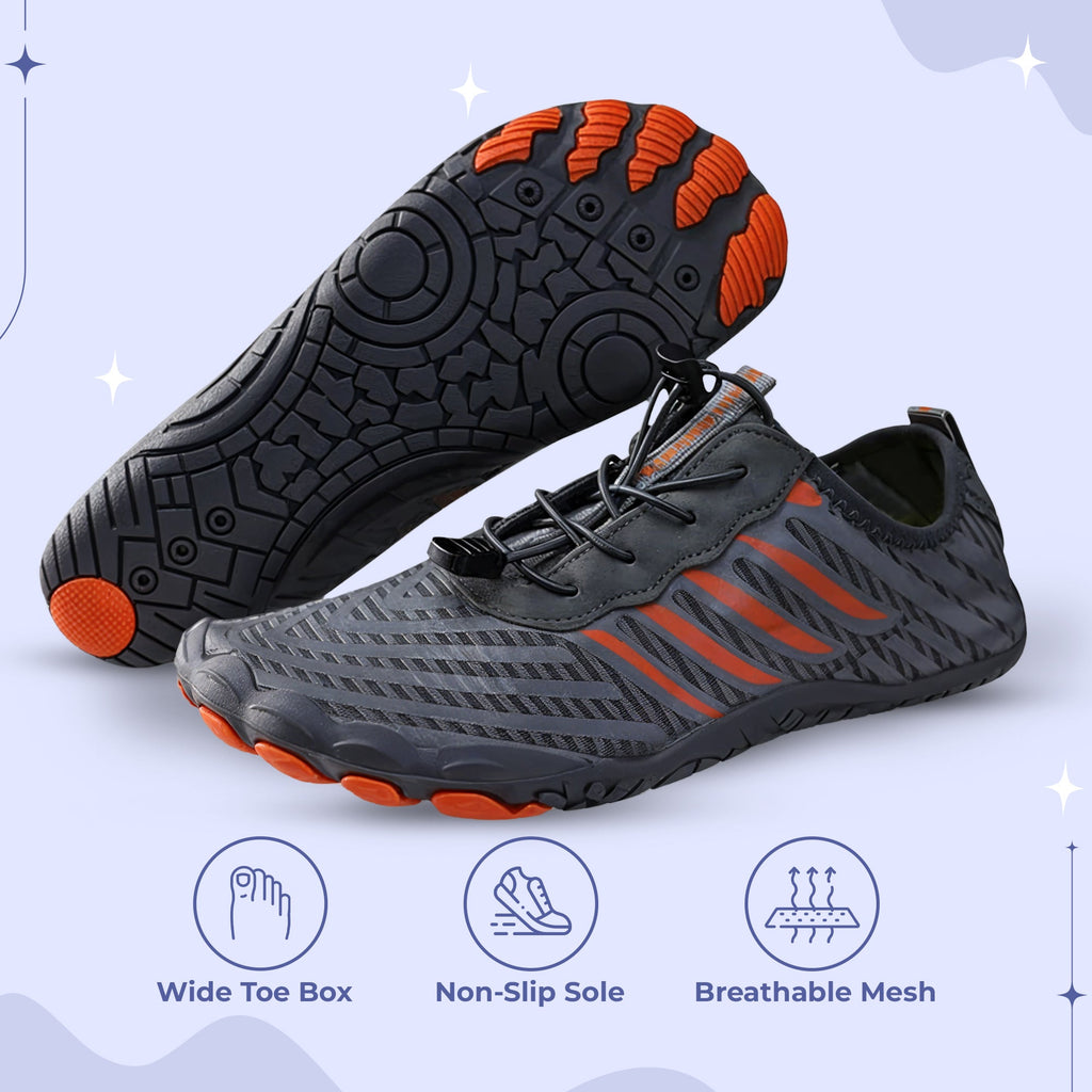 Buty do biegania barefoot unisex Szerokie palce antypoślizgowe