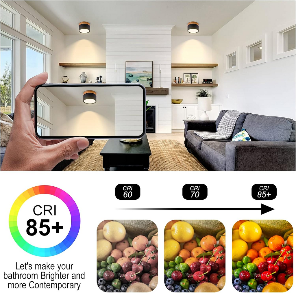 Nowoczesna lampa sufitowa LED cylindryczna typu plafon