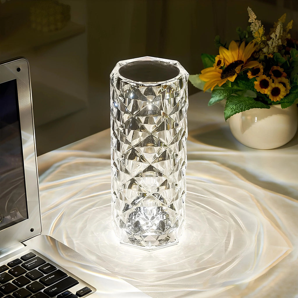 Rechargeable Color-Changing Table Lamp with Night Light and Remote Control