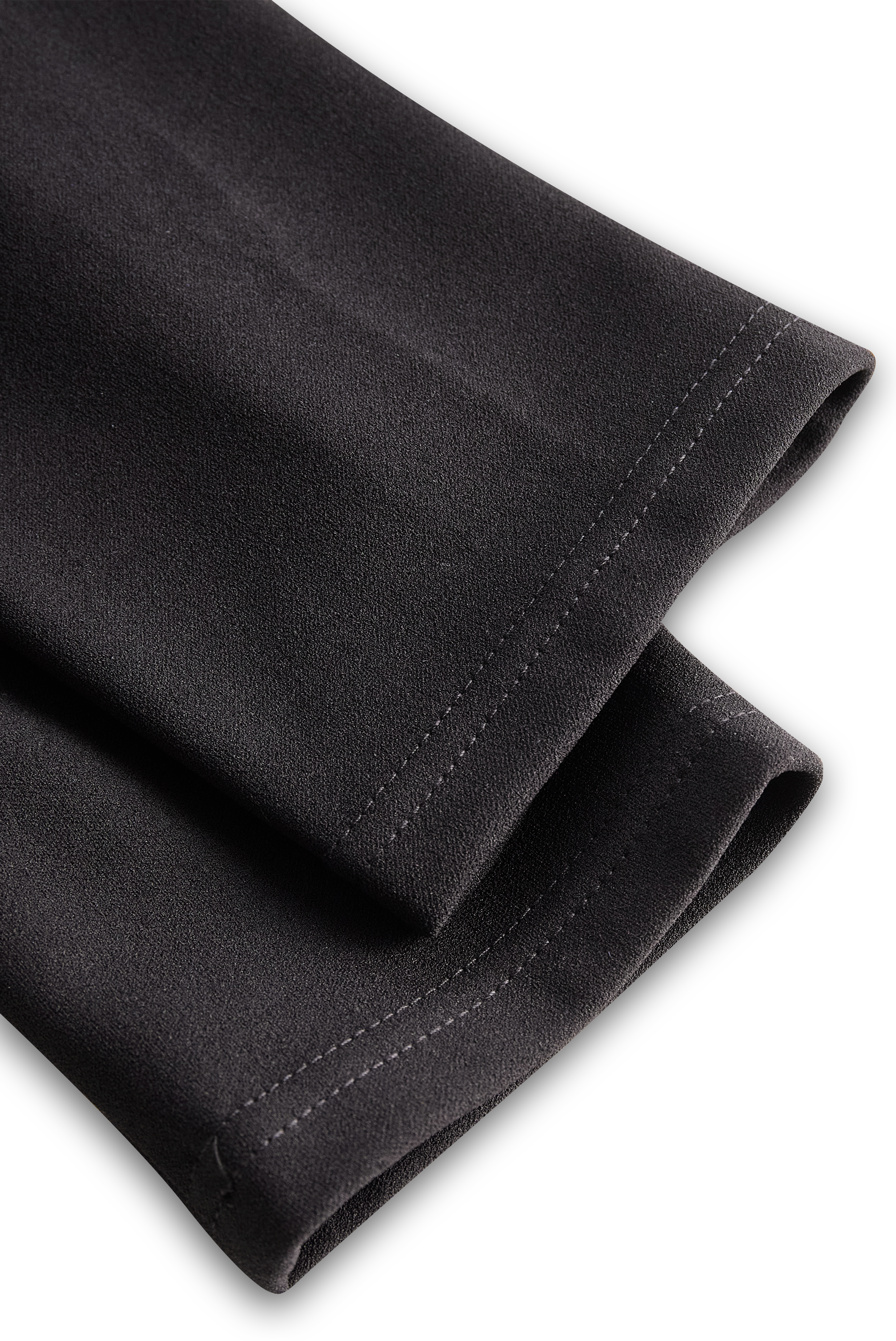 Abito Midi con Cintura e Maniche Lunghe da Donna