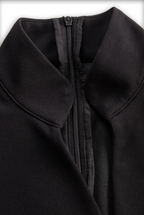 Abito Midi con Cintura e Maniche Lunghe da Donna
