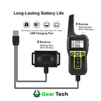 Regulowana wodoodporna obroża szkoleniowa dla psów  –  1000m ładowalna  i sterowana pilotem