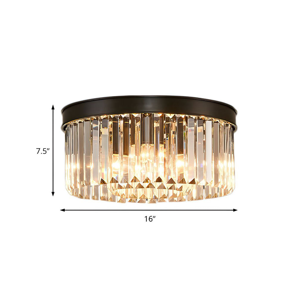 Luksusowa lampa sufitowa Crystal Flush – elegancka dekoracja wnętrz
