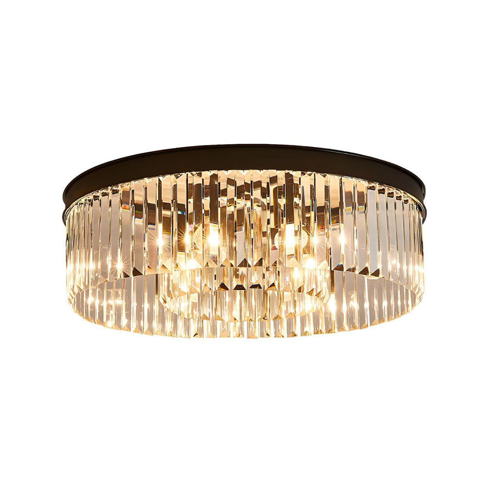 Luksusowa lampa sufitowa Crystal Flush – elegancka dekoracja wnętrz