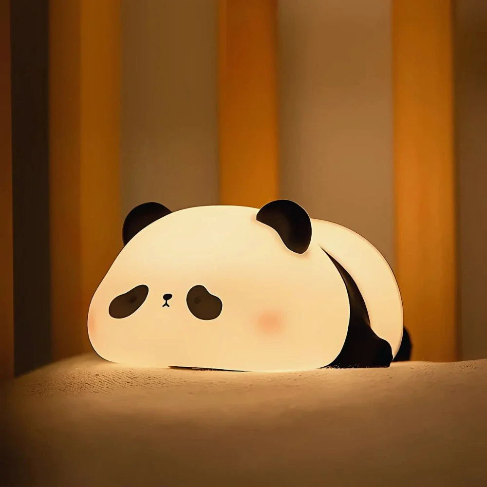 Lampka stołowa nocna LED Śpiący przyjaciele lampka przyłóżkowa