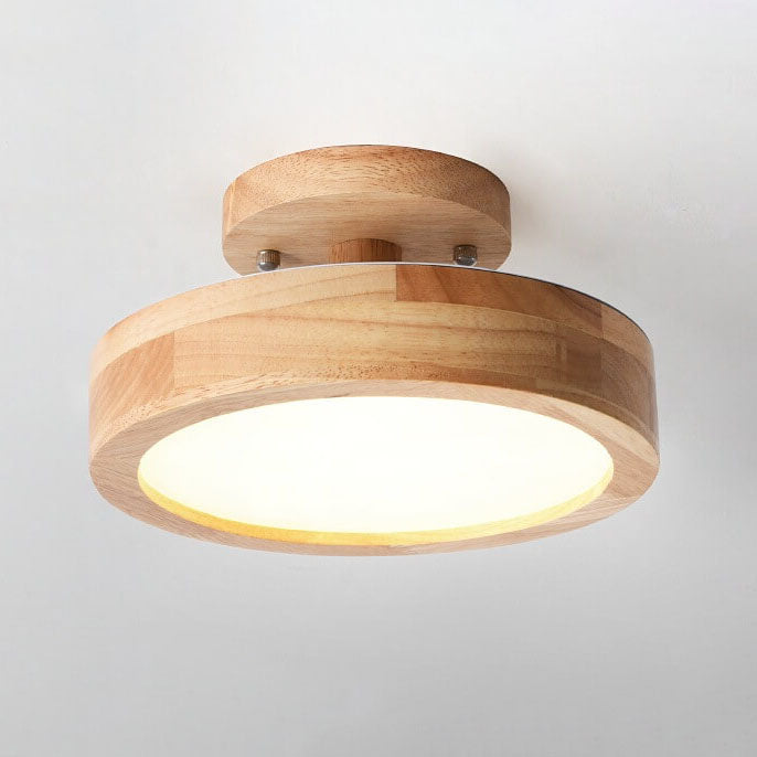 Plafonnier LED scandinave encastré pour intérieur